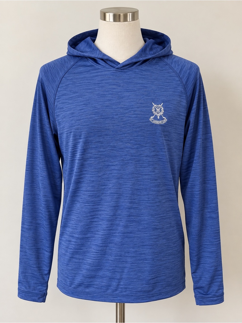 St. Andrews Links Men's Golf Hooded Performance Long-Sleeve Shirt